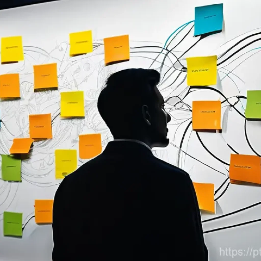 디자인 씽킹의 감정 지도로 고객 이해하기 - **Prompt 1: Deciphering the Customer's Inner World**
"A vibrant, high-definition digital illustr...